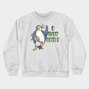 Penguin Fishing Crewneck Sweatshirt